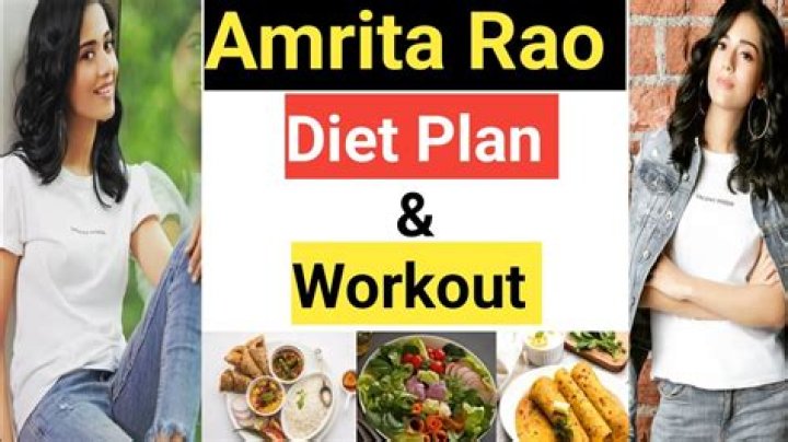 Amrita Rao Diet Plan