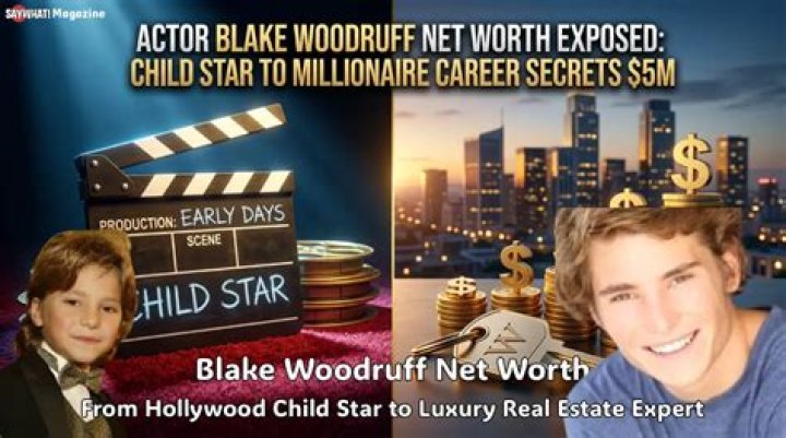 Blake Woodruff Net Worth