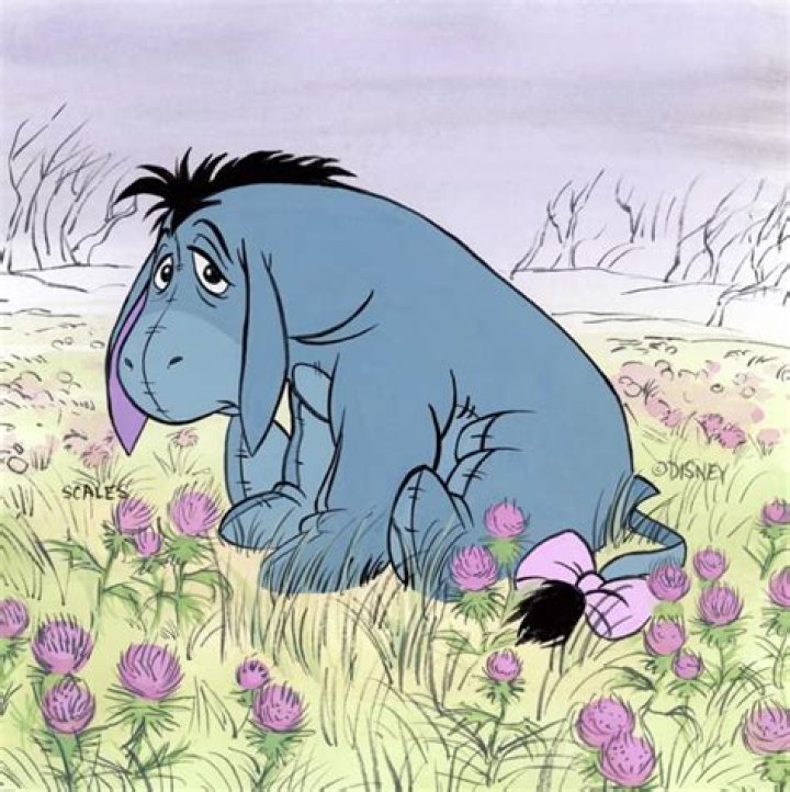Does Eeyore eat thistle?