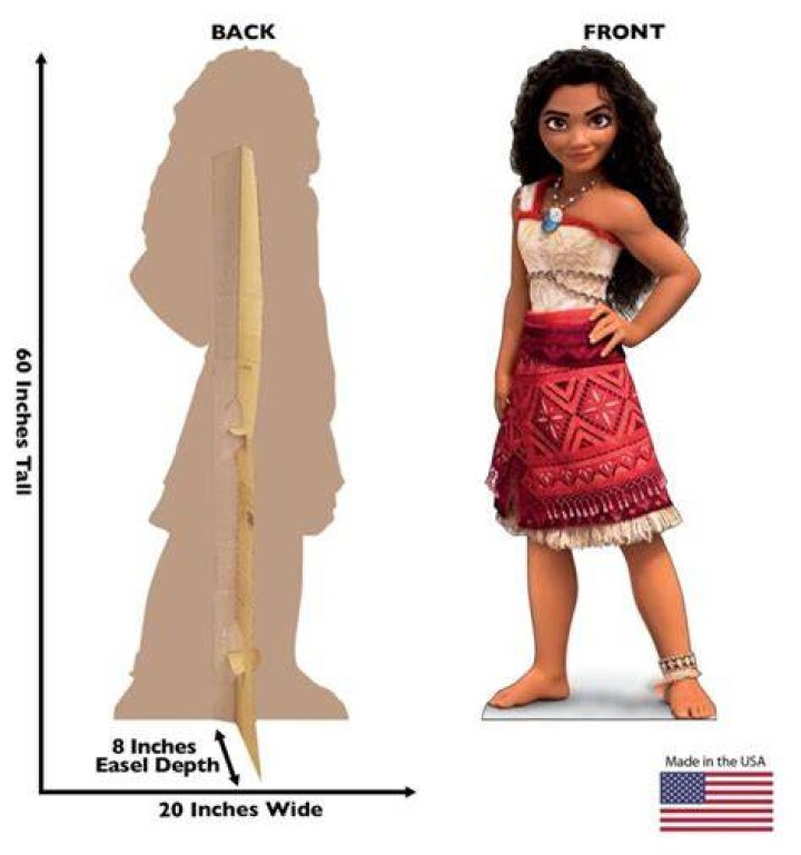 How is Moana so tall?