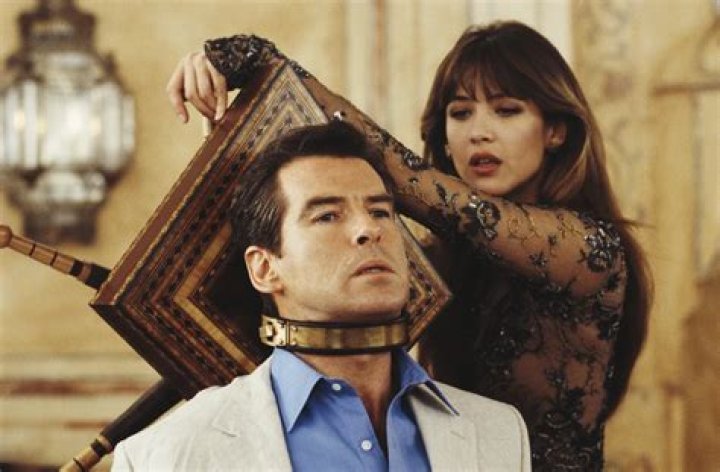 James Bond being tortured by Mr. Big's henchman