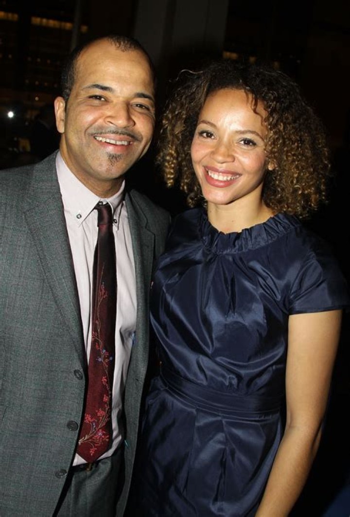 Jeffrey Wright and ex wife