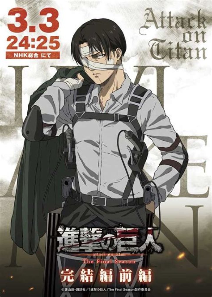 Levi Attack on Titan The Final Season