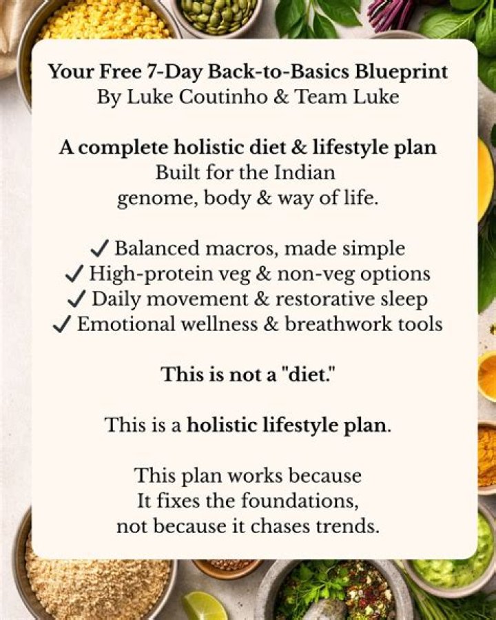 Luke Mitchell Diet Plan