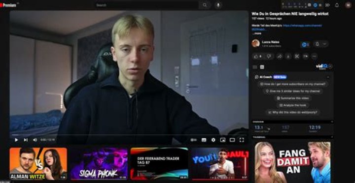 OOPS ! Youtuber overview
