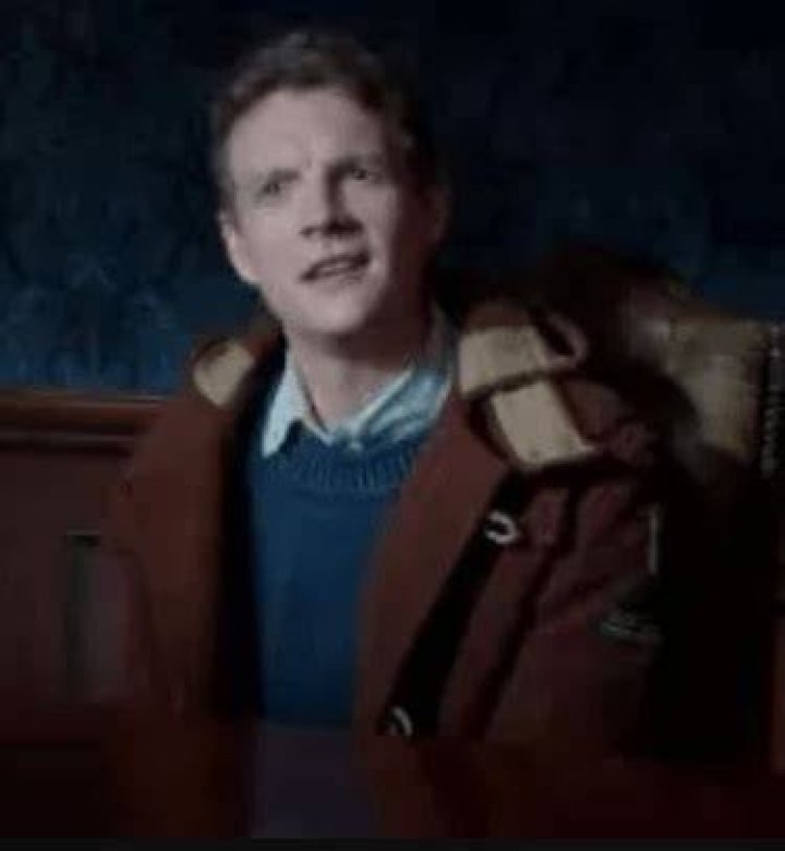 Patrick Gibson as Paul Carpenter in The Portable Door Patrick Gibson as Paul Carpenter in The Portable Door