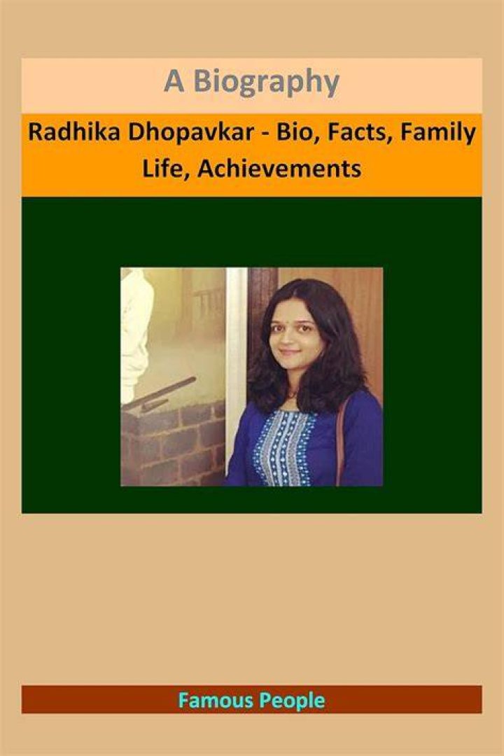 Radhika Dhopavkar Biography