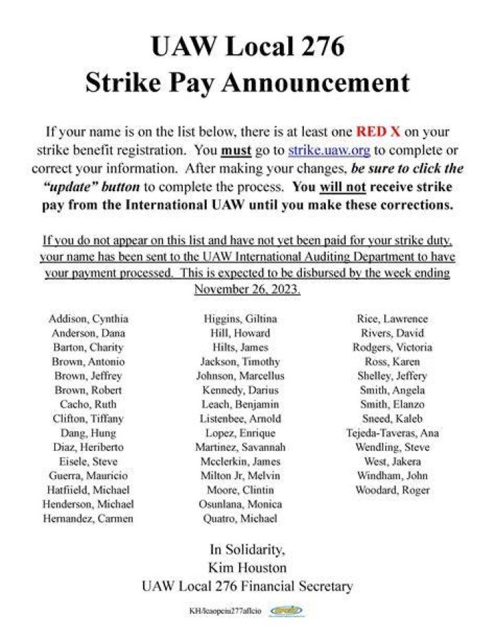 Strike Pay US